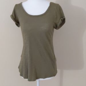 Banana Republic olive green top